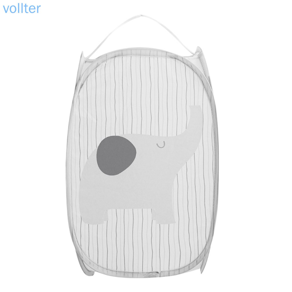 Giỏ lưới đựng quần áo bẩn có thể gấp gọn tiện dụng