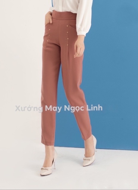 [ Mã FAMAYWA giảm 10K đơn 50K] Quần baggy nữ công sở mã mới 8 đinh siêu Hot | BigBuy360 - bigbuy360.vn