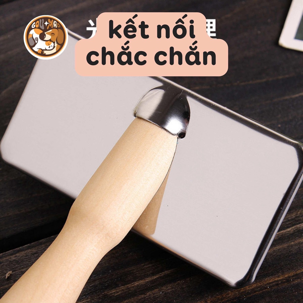 [Chính hãng] Lược Grooming Cao Cấp Elite,  gỡ lông rối đánh tơi lông chó mèo - GOUMAO PET