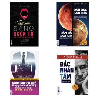 Sách - Combo 4 Cuốn Thôi Miên Đọc Vị Bất Kỳ Ai