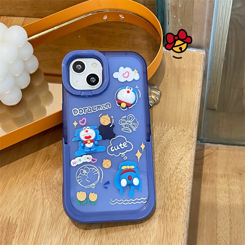 Ốp Điện Thoại Họa Tiết Hoạt Hình winnie the pooh doraemon Dễ Thương Chống Sốc Cho iphone 13 11 12 14 pro max xr xs