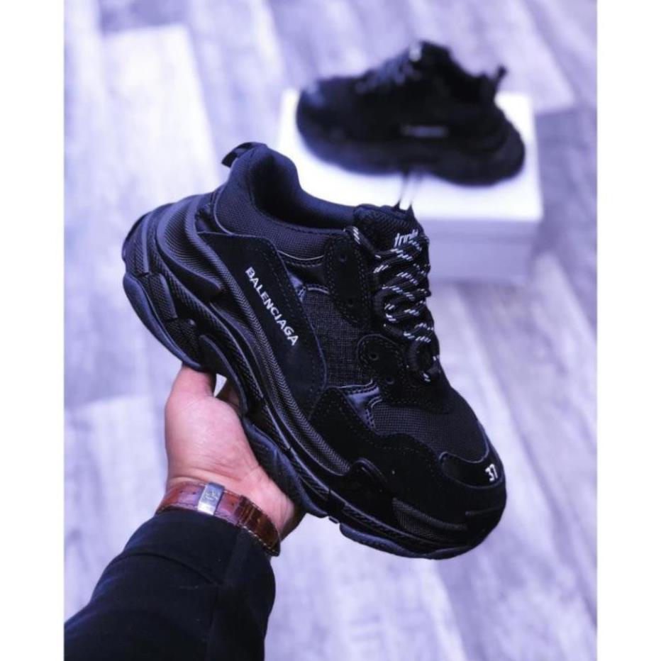 Giày Balenciaga Triple S full đen cao cấp 2020 Xịn Nhất : . ! new O 𝄪 < ` ¹ # . ?> h " *