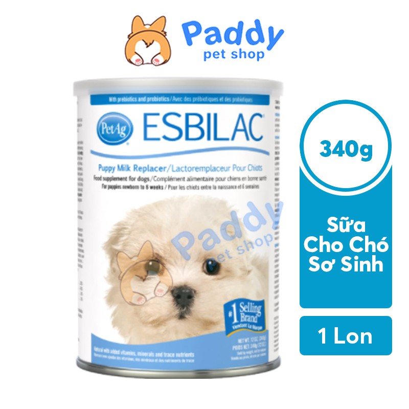 Sữa Bột Esbilac Cho Chó Con 340g - 794g (Nhập Khẩu Mỹ)