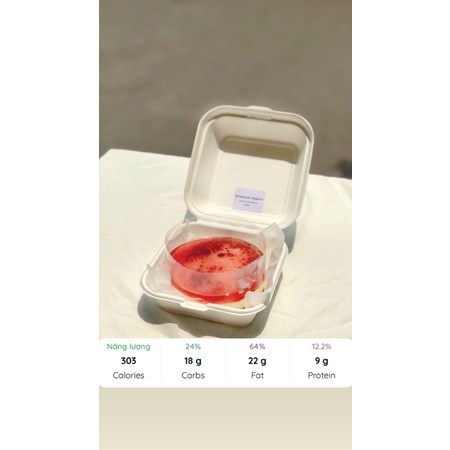 CHEESECAKE Mâm Xôi KETO