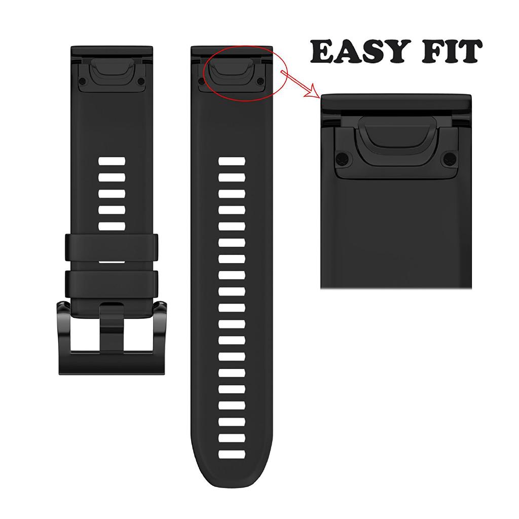 Dây đeo silicon cho đồng hồ Garmin Instinct