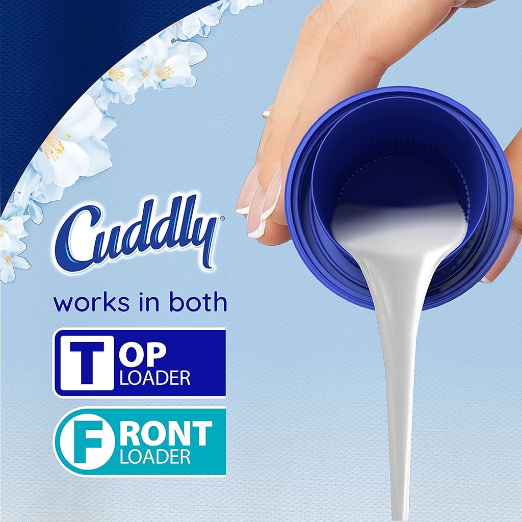 NƯỚC XẢ VẢI CÔ ĐẶC ÚC CUDDLY CLASSIC FRESH – HƯƠNG HOA NHÀI DỊU NHẸ, TƯƠI MÁT 300ML