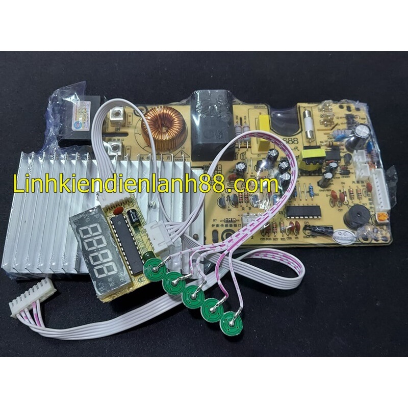 Bo mạch Bếp từ đa năng phím cảm ứng 2100W ( chất lượng mạch tốt)