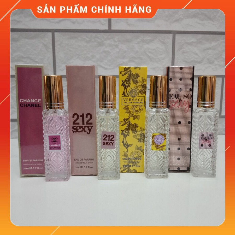 NƯỚC HOA MINI 6D NAM NỮ CAO CẤP 20ml