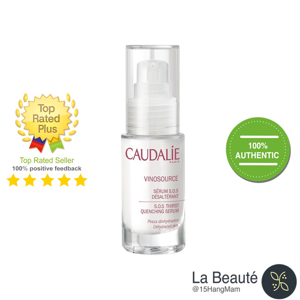 Caudalie Vinosource Serum S.O.S Thirst Quenching - Serum Cấp Nước 30ml