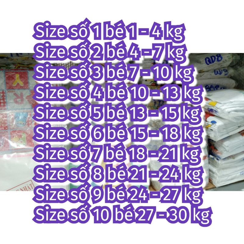 Bộ Ngủ Áo Quần Lẻ Size 100% Cotton TrắngCho Bé Size 1 - 10 Loại Vải Tốt Dày