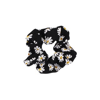 INS Cúc Scrunchies Dây Buộc Tóc Hoa
