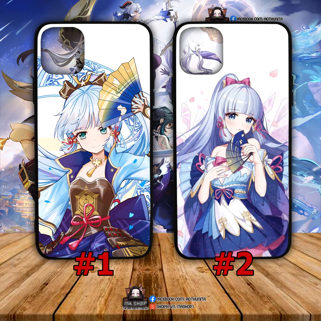 Ayaka Genshin Impact - Ốp Lưng Anime Xiaomi Redmi Note 11 11s 10 10s pro 5g 9 9c 9s 8 pro 11T Pro 12 Pro 11 12