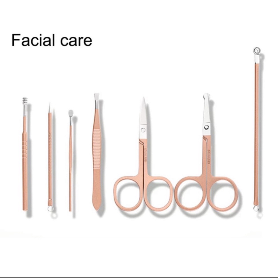 Bộ Dụng Cụ Bấm Móng Tay 18 món - Bộ Cắt, Bấm Dũa Móng Tay - Sét Dụng Cụ Làm Móng 3DM 18 Chi Tiết Nail Care Cao Cấp