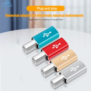 Ổ cắm hd usb c type c sang usb b 2.0 cho máy in / piano điện