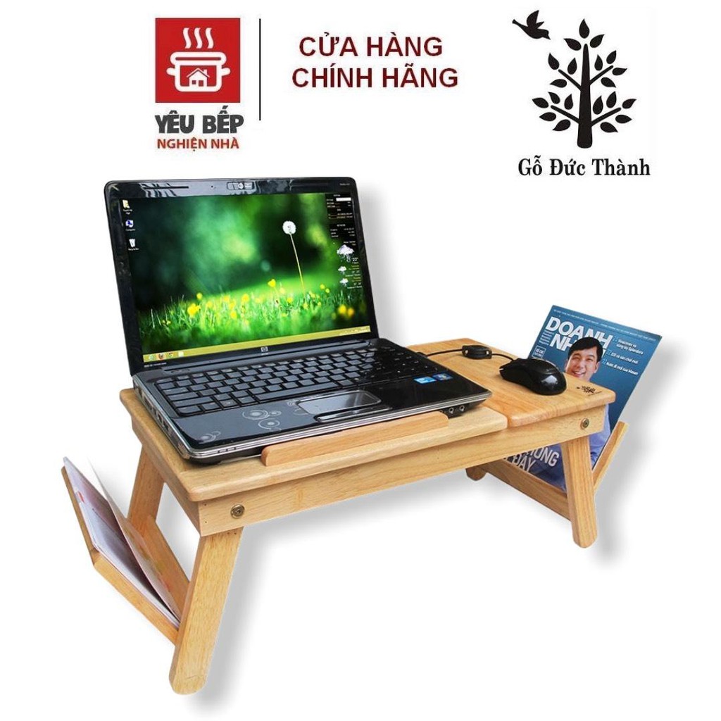 [Mã BMBAU50 giảm 10% đơn 99k] Bàn Laptop làm việc đa năng dễ dàng gấp gọn phong cách Hàn Quốc- Gỗ Đức Thành
