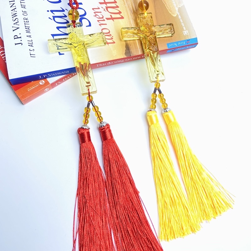 🍁𝐅𝐑𝐄𝐄𝐒𝐇𝐈𝐏🍁 Dây Treo Ô Tô Thánh Giá Chúa Giê Su - Khánh Treo Xe Ô Tô Thánh Giá Chúa Giê Su