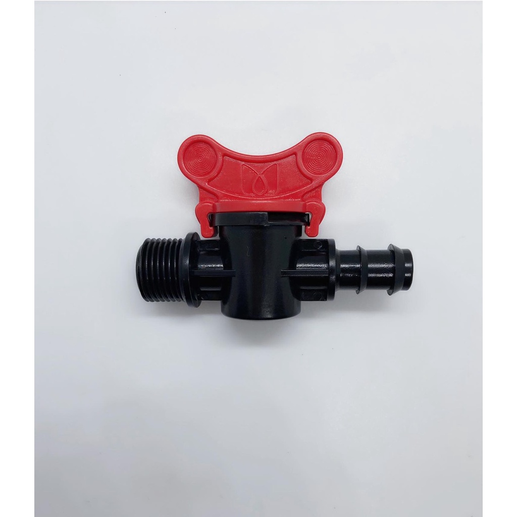 Van khoá ren 21 nối ống LDPE, pe 16/20mm