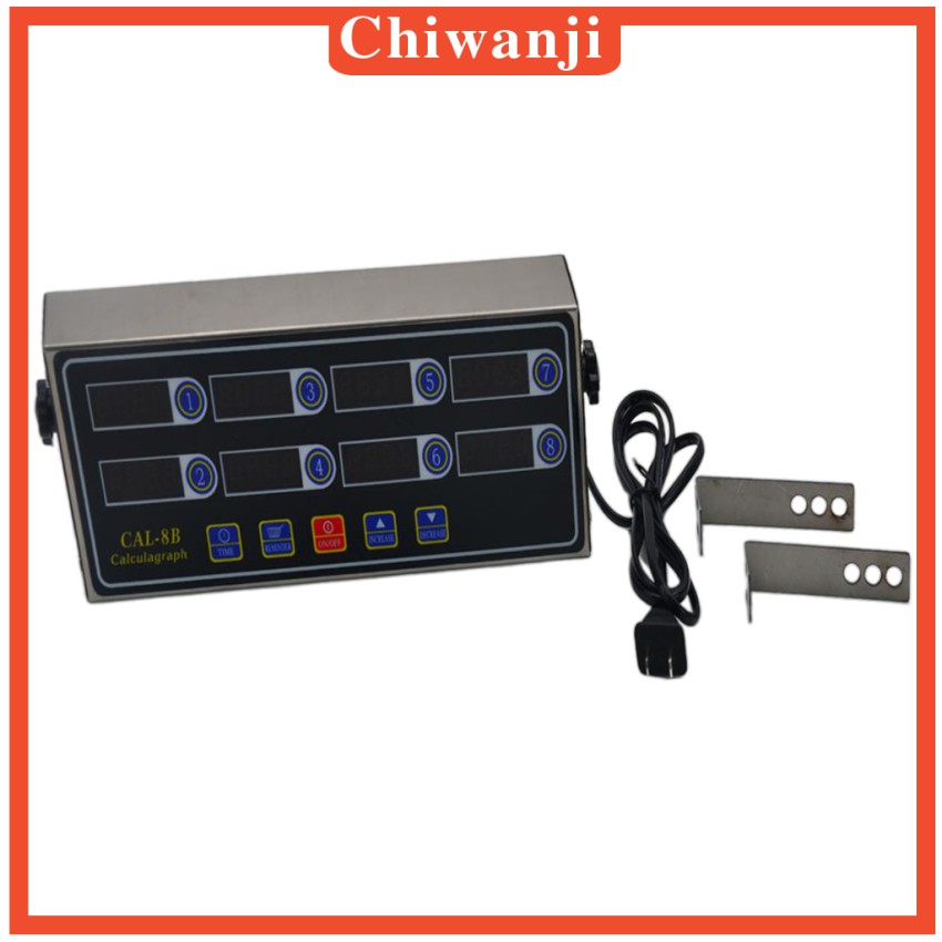CHANNEL Đồng Hồ Đếm Ngược Thời Gian Nấu Ăn 8 Kênh Cal-8B