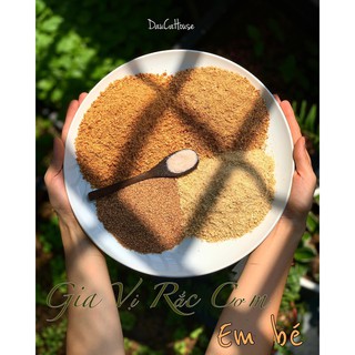 MUỐI VỪNG (muối mè) cho bé từ 8 tháng made by Bu Đậu Cá