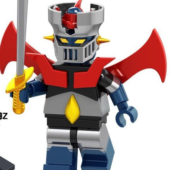 (có sẵn) Đồ chơi Lắp ghép Xếp hình Mini LeLe XL020 Minifigures Mazinger Z - Robot đầu tiên của manga