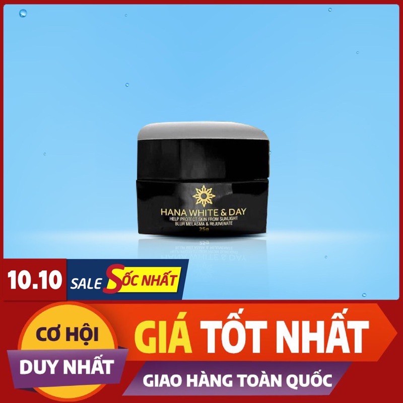 Kem Dưỡng Da Chống Nắng Ban Ngày Hana White Day Date 2022 - Combo sỉ