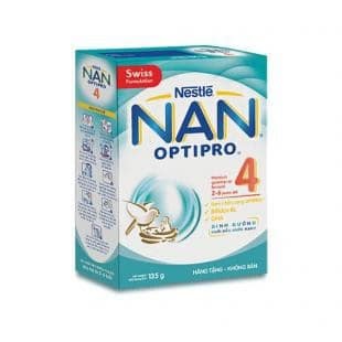 Sữa Bột Nestle NAN Optipro 4 hộp giấy 135g