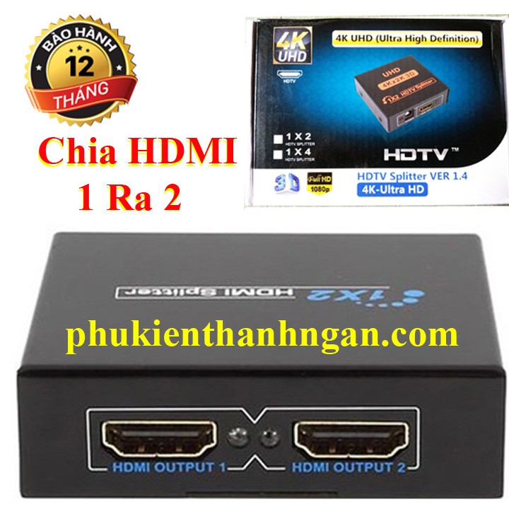 Bộ Chia HDMI 1 ra 2 - chia HDMI - HDMI