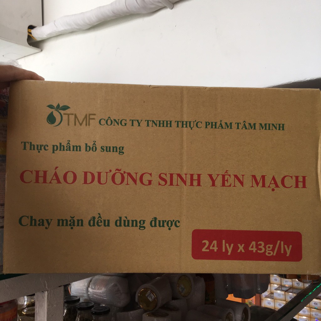 [Cháo ly]Cháo Dưỡng Sinh Yến Mạch Tâm Minh 43g-Date luôn mới