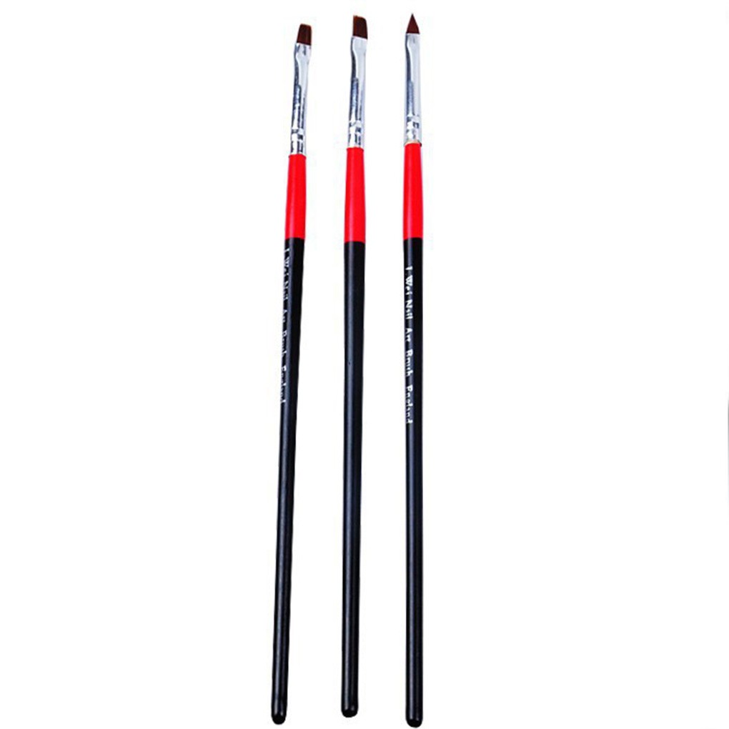 [Hàng mới về] Set 3 cọ vẽ móng tay nghệ thuật tiện dụng