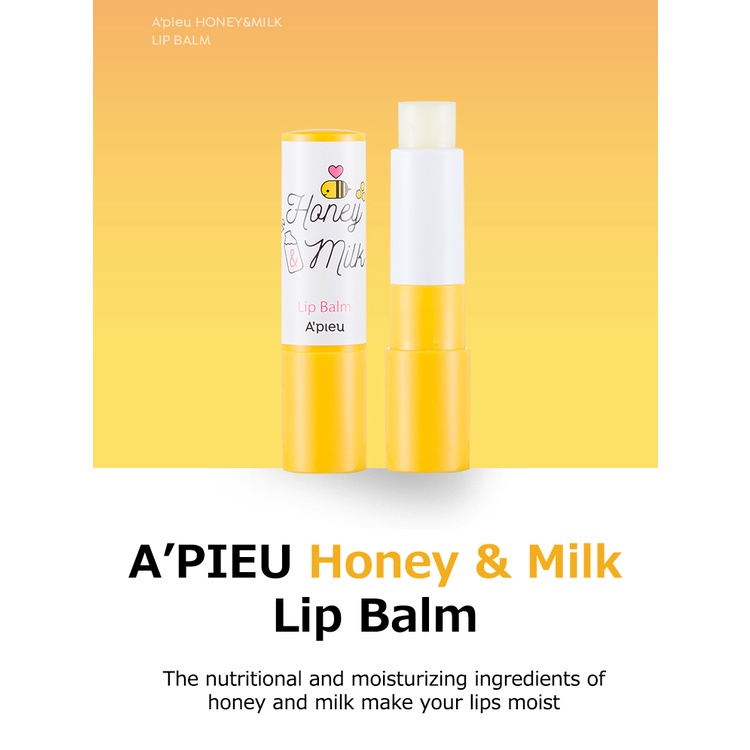 Apieu Mật Ong & Sữa Dưỡng Môi & Tẩy Tế Bào Chết & Gói Ngủ