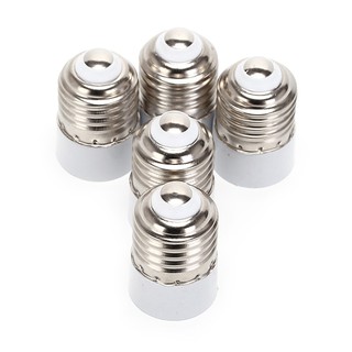 Set 5 Đuôi Đèn Chuyển Đổi Từ E27 Sang E14