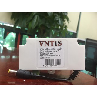 [Giá Sốc] UPS Mini Lưu Điện VNTIS Chuyên Dụng Cho Camera Giám Sát 12V-2A