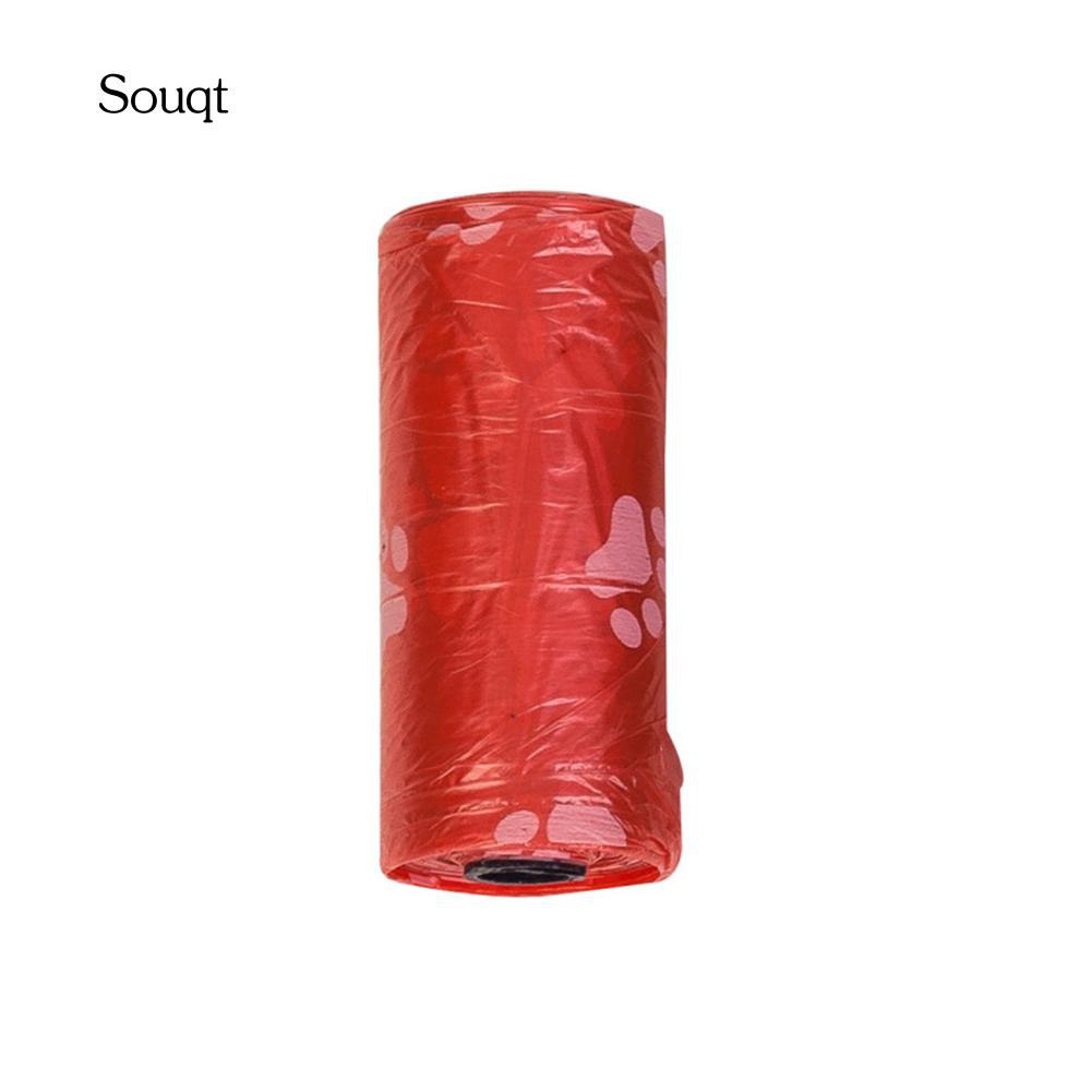 Set 2 / 30 Túi Đựng Chất Thải Hình Dấu Chân Cho Thú Cưng