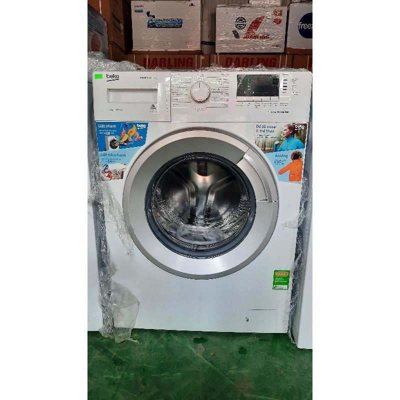 Máy giặt Beko 8kg ít hao điện nước, giặt sạch, vắt khô