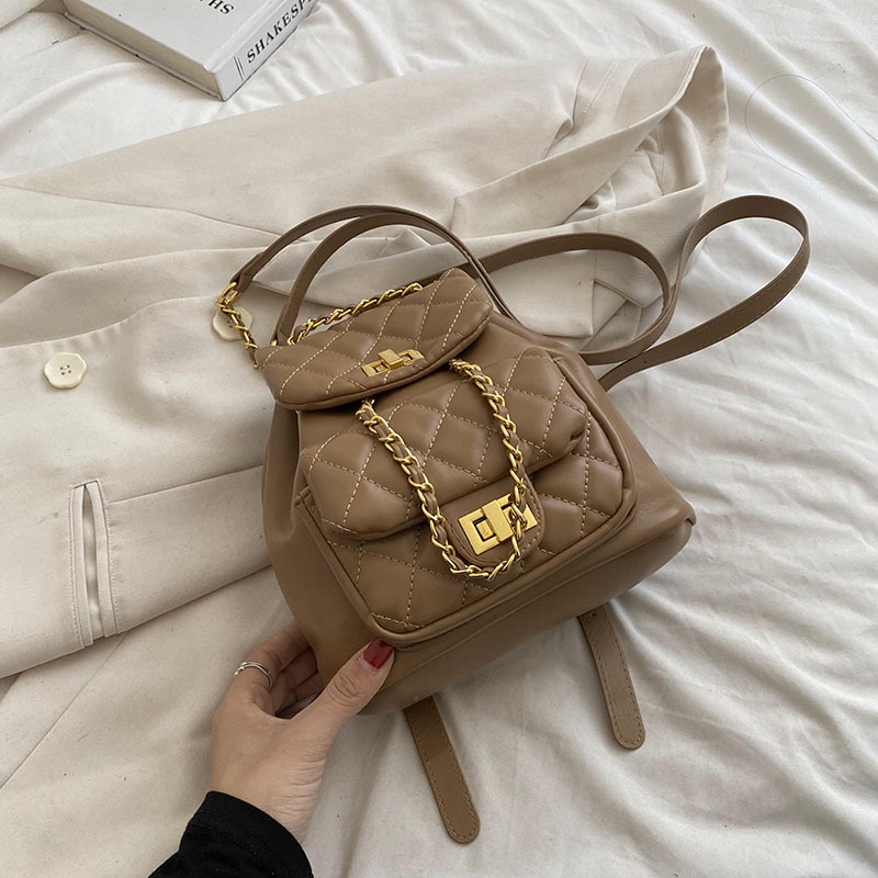 Ba Lô Nhỏ Thêu Chỉ Đính Đá Thời Trang Nữ Sành Điệu