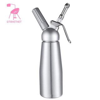 Bình xịt kem bằng thép không gỉ dung tích 500ml