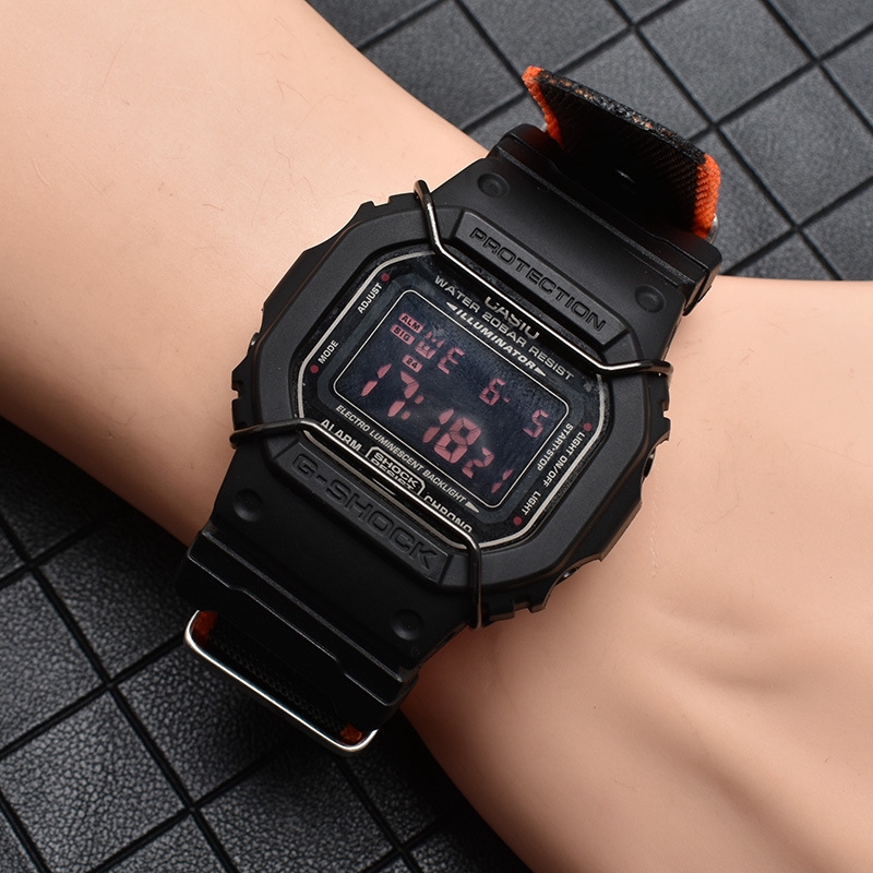 Dây Đồng Hồ Đeo Tay Bằng Nylon 20mm 22mm Dành Cho Casio G-shock