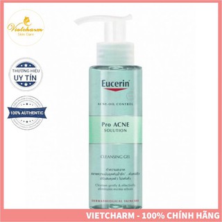 ✅ sữa rửa mặt eucerin cho da dầu mụn- eucerin pro acne solution cleansing gel 200ml acne oil control proacne