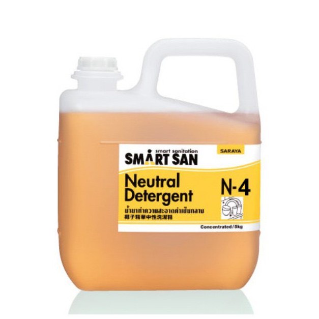 Dung dịch rửa bát trung tính Smartsan Neutral Detergent N-4