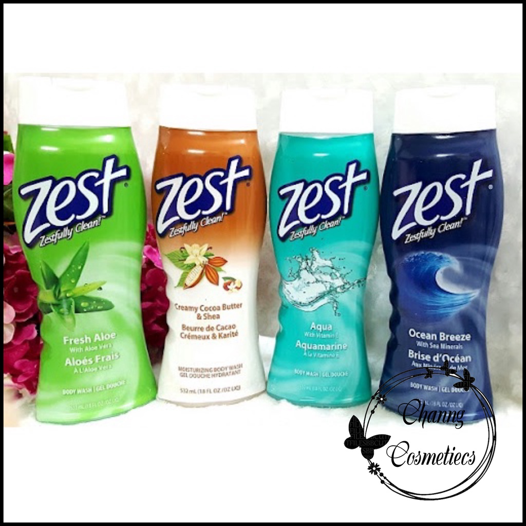 Sữa tắm Zest các mùi