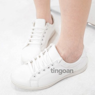 Giày da trắng basic tingoan LISA SNEAKER