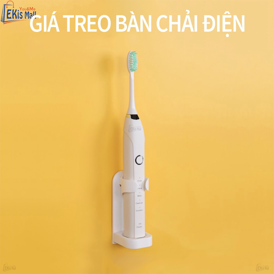 Giá đỡ kệ đỡ bàn chải đánh răng điện dán tường