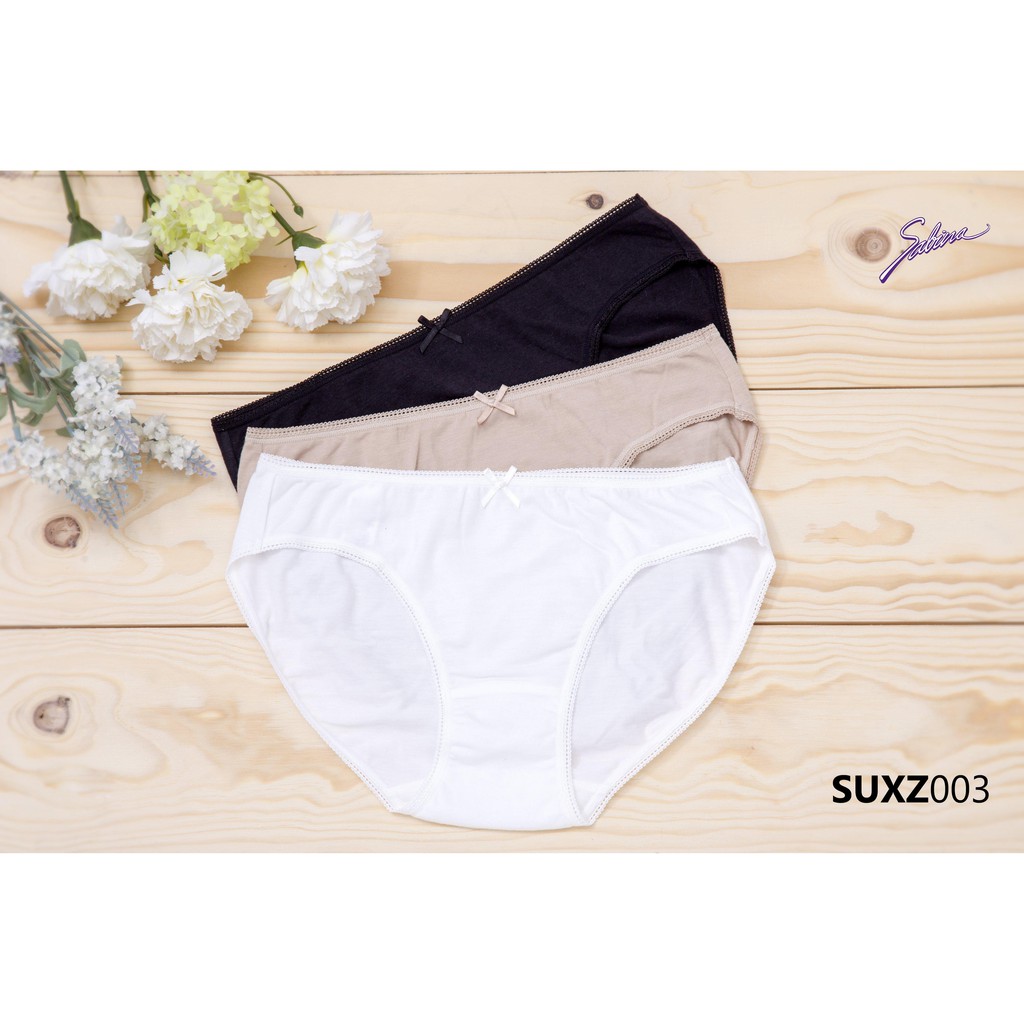 [Mã WABRS31 giảm 20% tối đa 100k đơn 150k] Quần Lót Lưng Vừa Cạp Ngắn Màu Trơn Panty Zone By Sabina SUXZ0003 | BigBuy360 - bigbuy360.vn