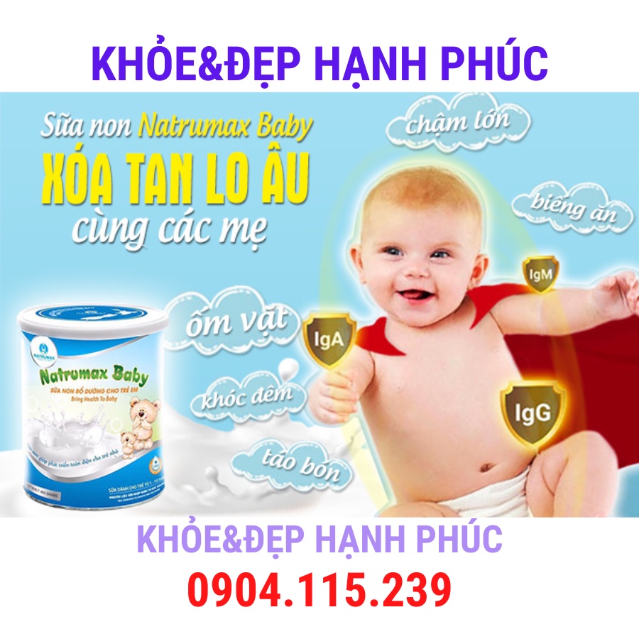 Sữa non natrumax baby – 800 gr/hộp