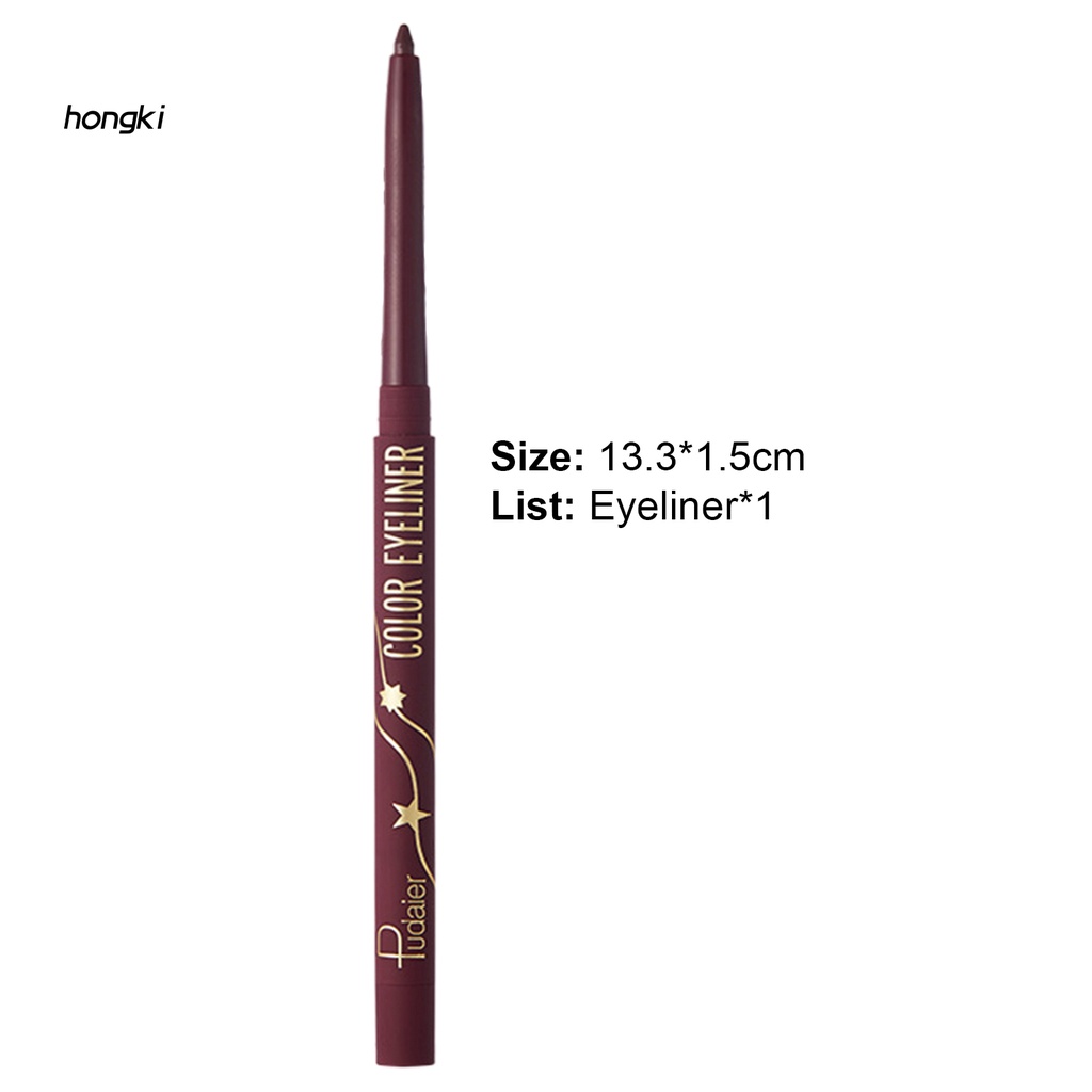 Bút kẻ mắt 18 màu sắc tùy chọn thiết kế vỏ trong suốt tiện dụng
 | BigBuy360 - bigbuy360.vn