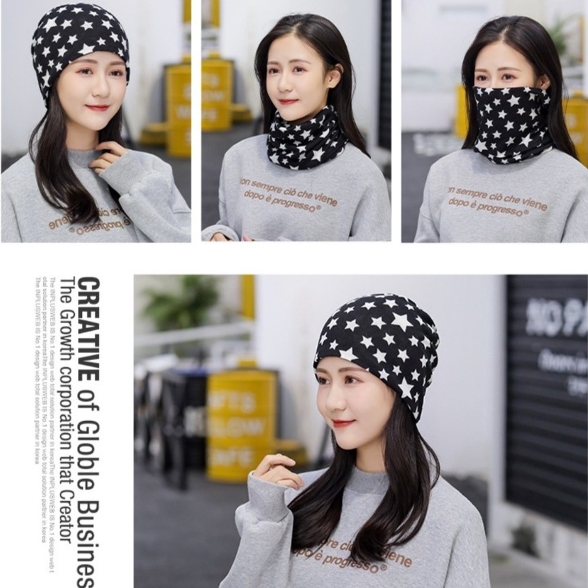 Khăn ống đa năng tiện lợi dành cho Nam và Nữ - Khăn đi phượt