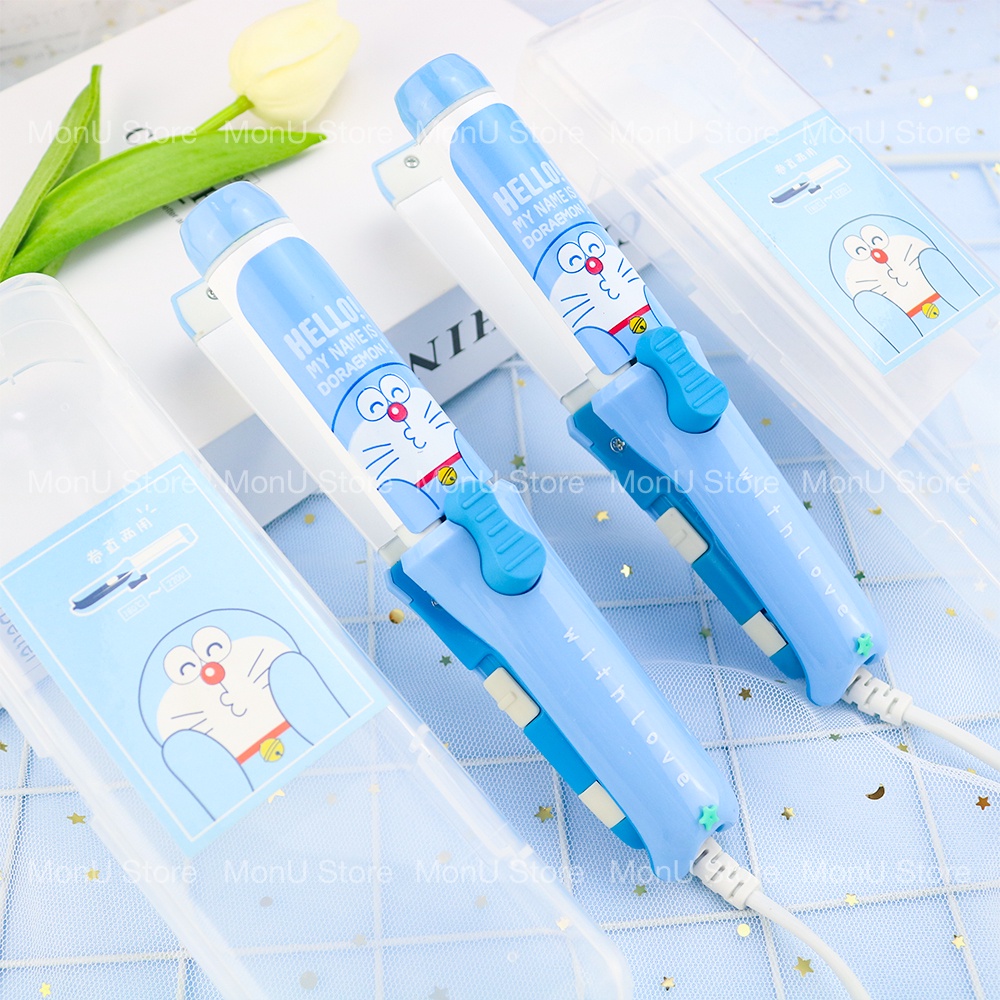 Máy uốn tóc duỗi tóc 3 trong 1 DORAEMON DOREMON dễ thương cute MON0121