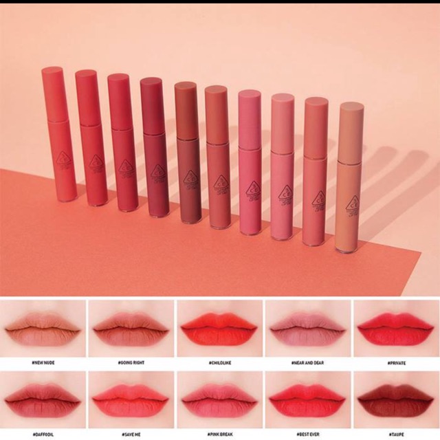 Son 3CE VELVET LIP TINT