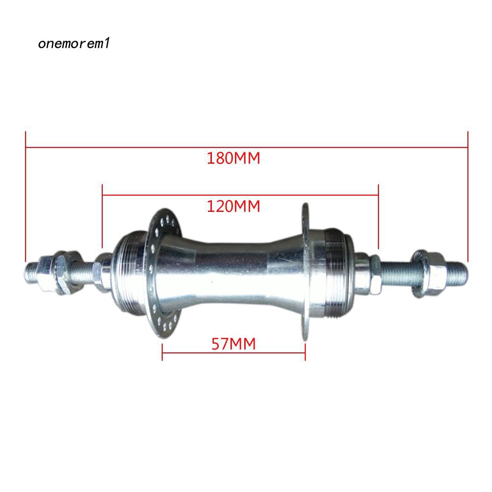 ONE♥36 Holes Iron Single Speed Road Mountain Bicycle Rear Gear Hub Bike Accessories