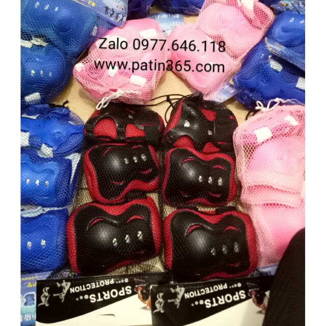 Bộ Bảo vệ Patin,xe đạp,ván trượt trẻ em